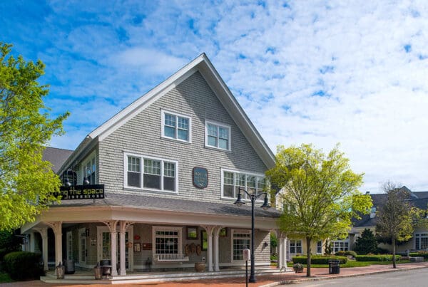 About Our Agency - Exterior View of the Front of Hollis Insurance Agency Office in Plymouth MA